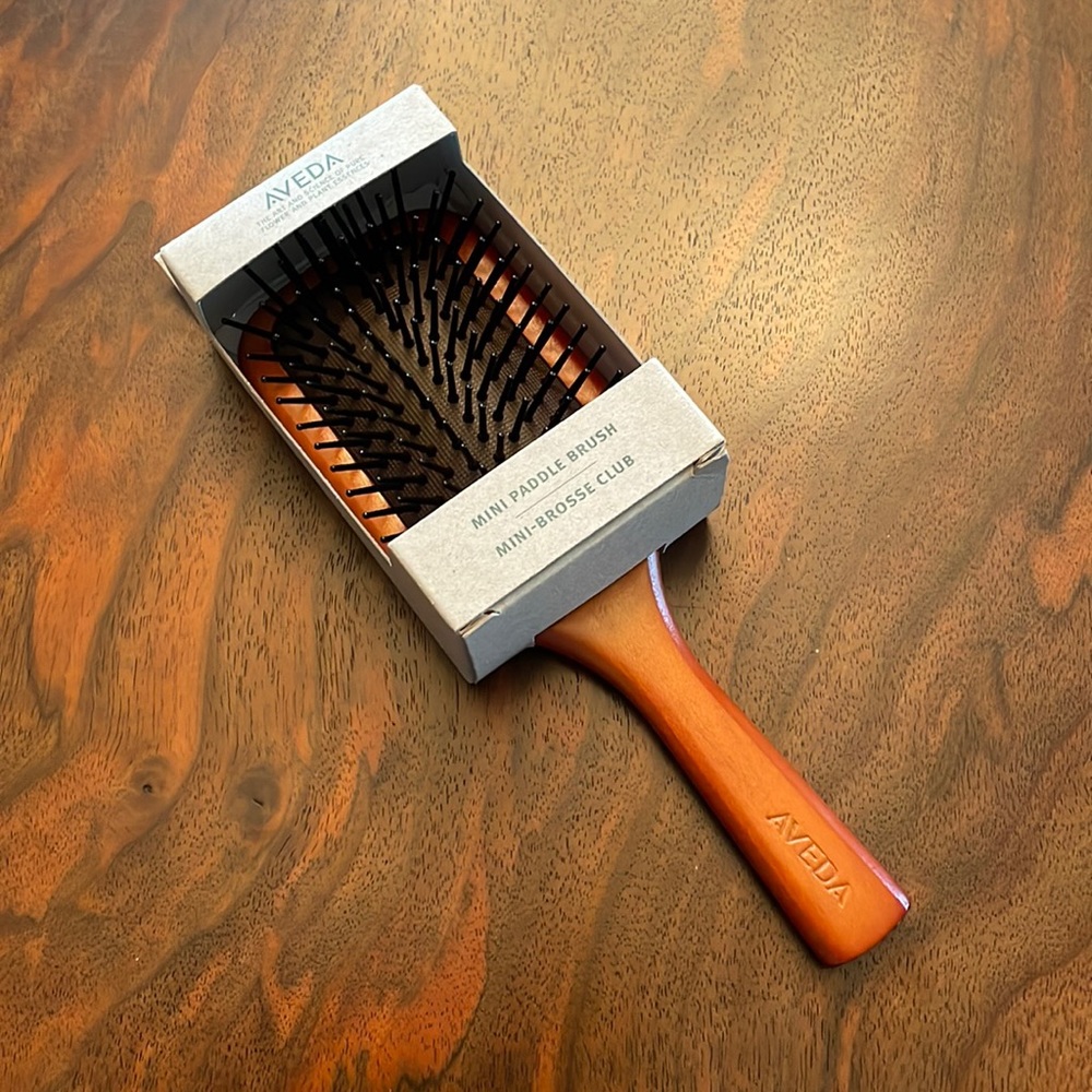 New Aveda Mini-paddle hair brush